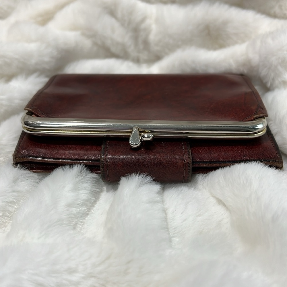 Vintage Rolf’s Cowhide Leather Hand Made Stitched Key Lock Bifold Wallet - Picture 4 of 13